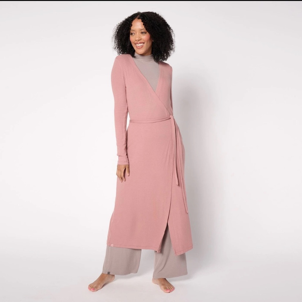 Barefoot Dreams Soft Pink Long Sleeve Dress